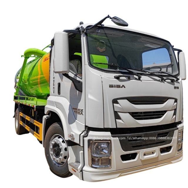 15000 liter sewage truck