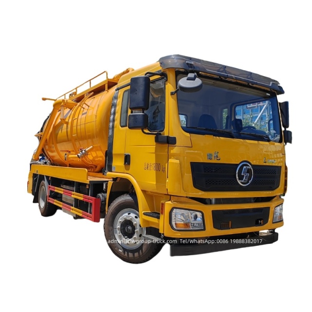 shacman sewage removal truck price