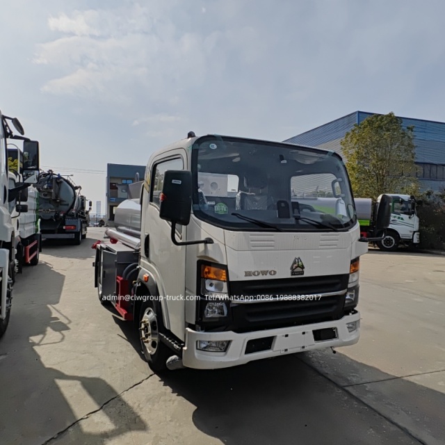 mini petrol tanker5tons truck