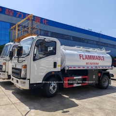 4000 liters diesel tanker truck