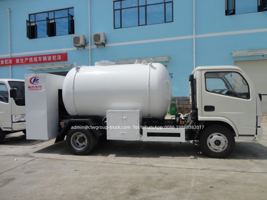 mini lpg truck 2.5tons