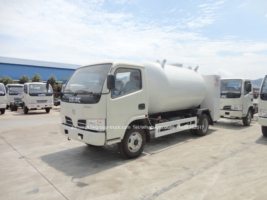 cooking lpg tank truck