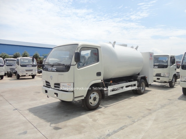 cooking lpg tank truck