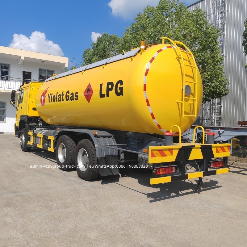 mobile dispenser lpg gas tank truck 12tons