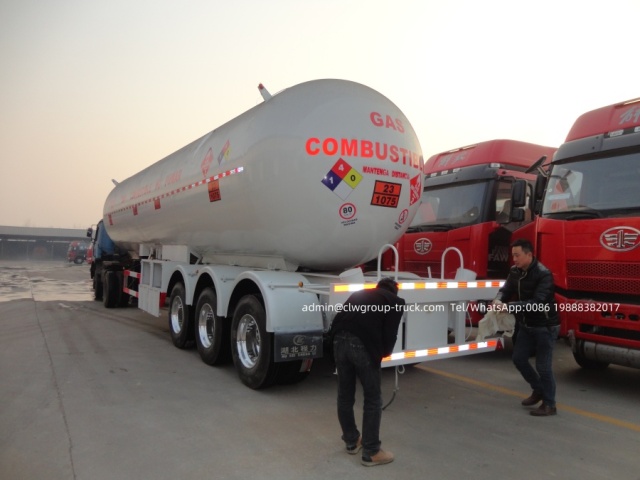 46 m3 ethanol tank trailer methanol