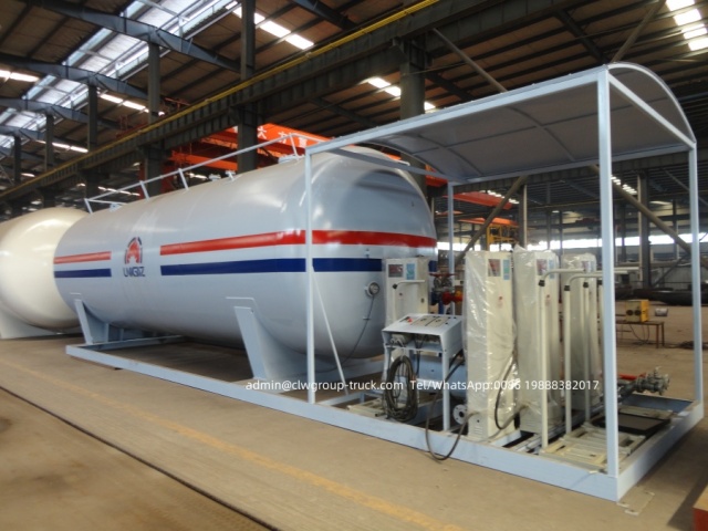 mobile lpg gas filling station 50 m3