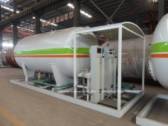 anhydrous ammonia station
