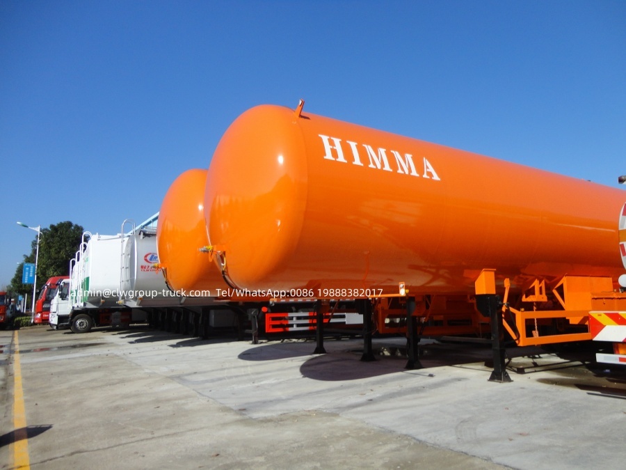 61.9m3 lpg gas trailer for sale 