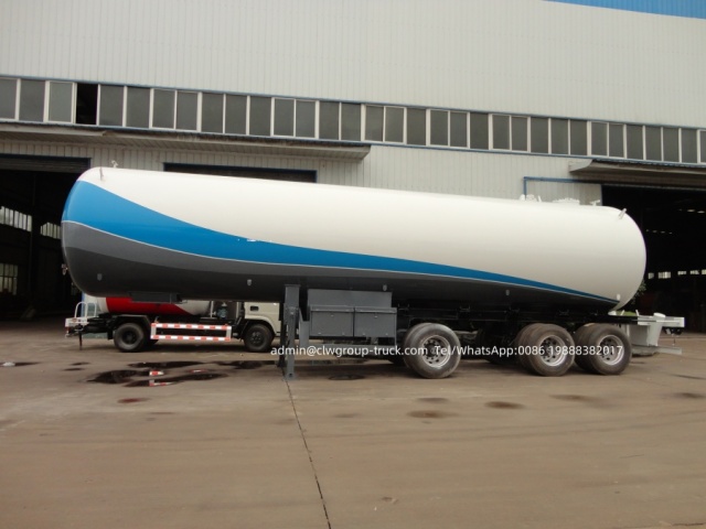 cooking gas cylinders semi trailer