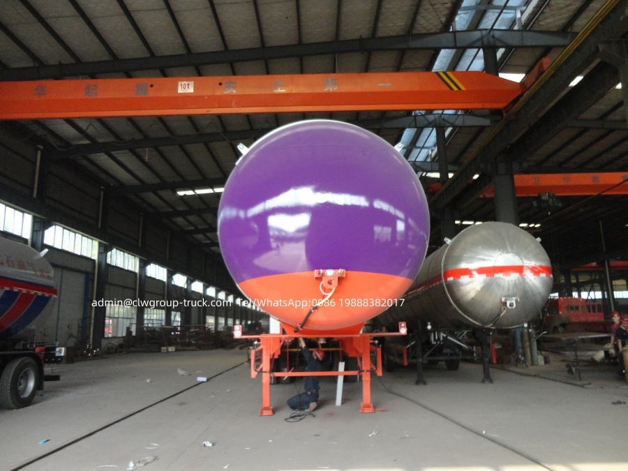 25tons 50,000l liquid ammonia gas tanker trailer,Chengli Special Automobile Co.,Ltd,50m3 trailer dimensions 25tons liquid ammonia gas tanker trailer