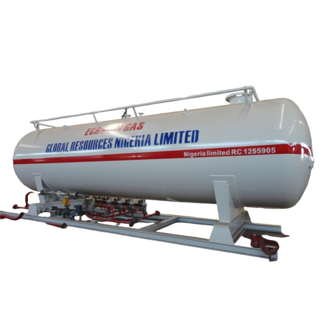 liquified petroleum gas tank station
