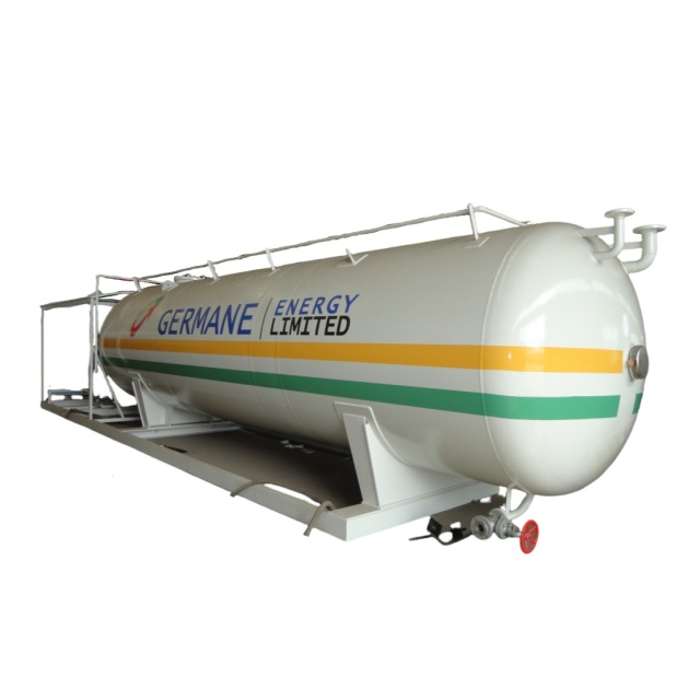 portable gas tank station