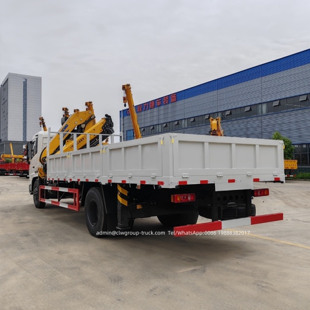 truck mounted telescopic crane
