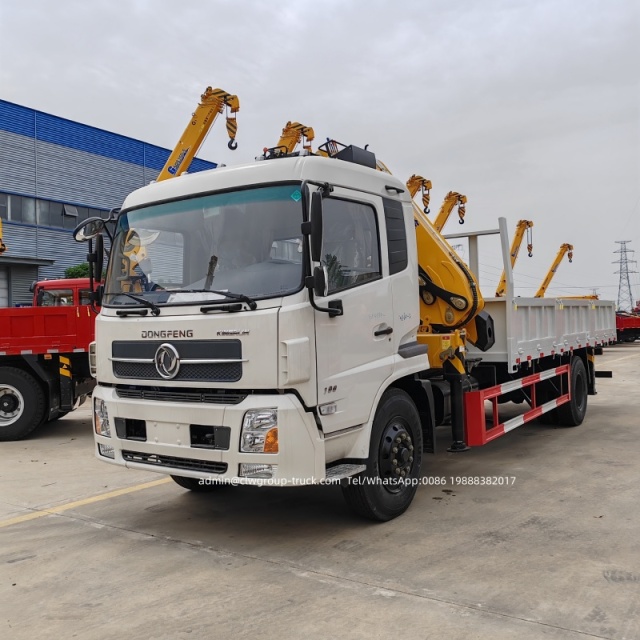 6ton truck with crane