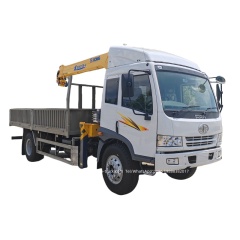 faw truck mounted crane