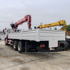 isuzu 6x4 10 tons crane truck
