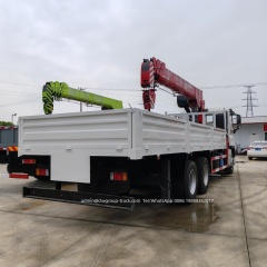 isuzu auger crane truck