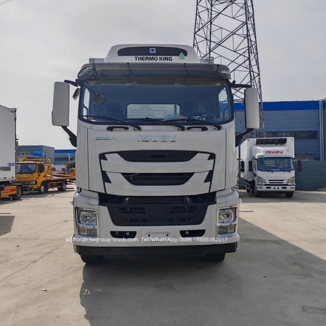 Isuzu 8x4 40tons truck mobile cold storage body refrigerator truck,Chengli Special Automobile Co.,Ltd,Isuzu 8X4 heavy duty ice cream transportation freezer truck body