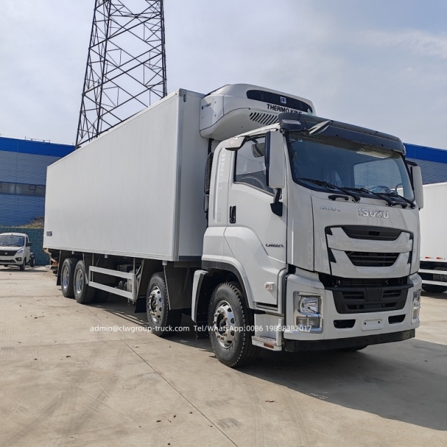 refrigerator van truck for meat and fish