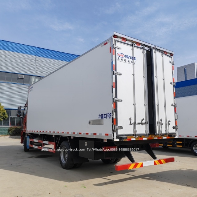 transport of egg refrigerated trucks