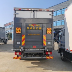 JMC 4x2 4tons price refrigeration container box cooling van,Chengli Special Automobile Co.,Ltd,JMC cooling van unit freezer body refrigerated box truck with taillift