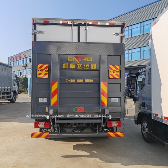 JMC 4x2 4tons price refrigeration container box cooling van,Chengli Special Automobile Co.,Ltd,JMC cooling van unit freezer body refrigerated box truck with taillift