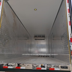 fiberglass skinned panels carrier truck body refrigerated truck