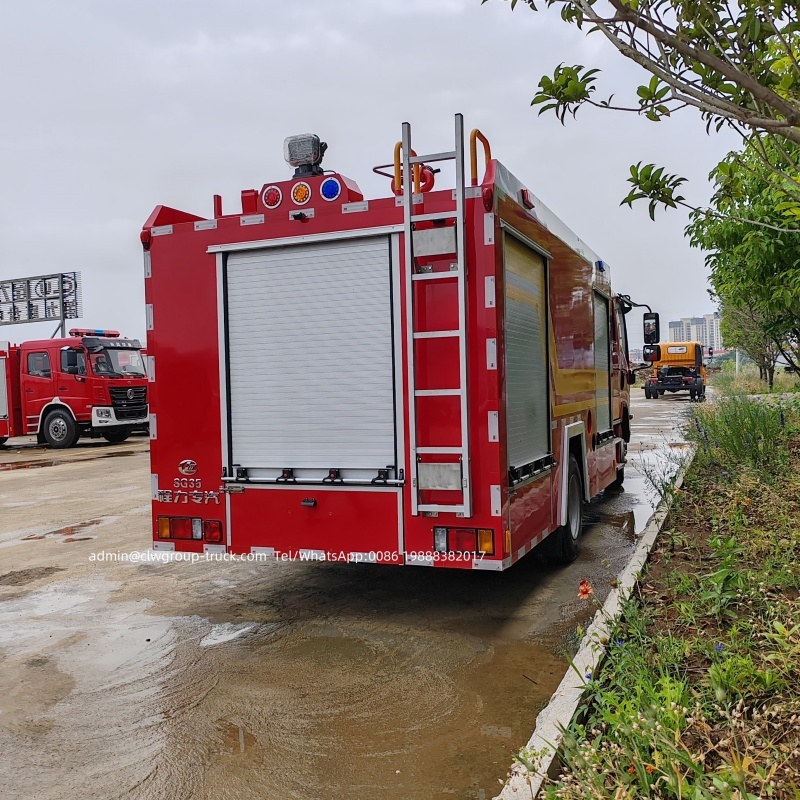 water cannon fire truck