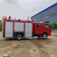 water tank fire fighting truck 3500l