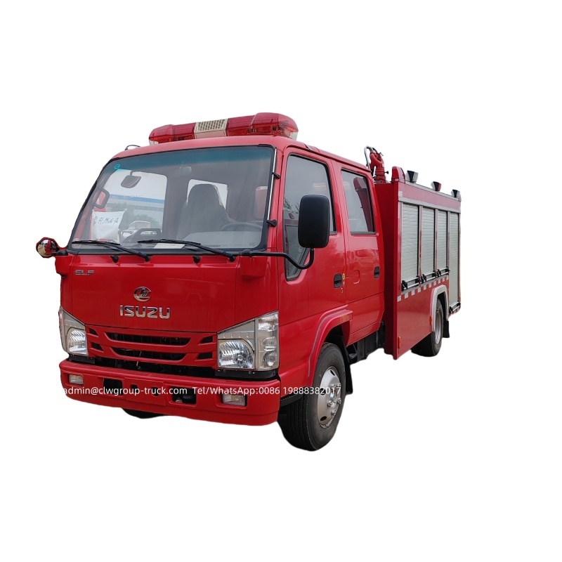 isuzu small fire truck