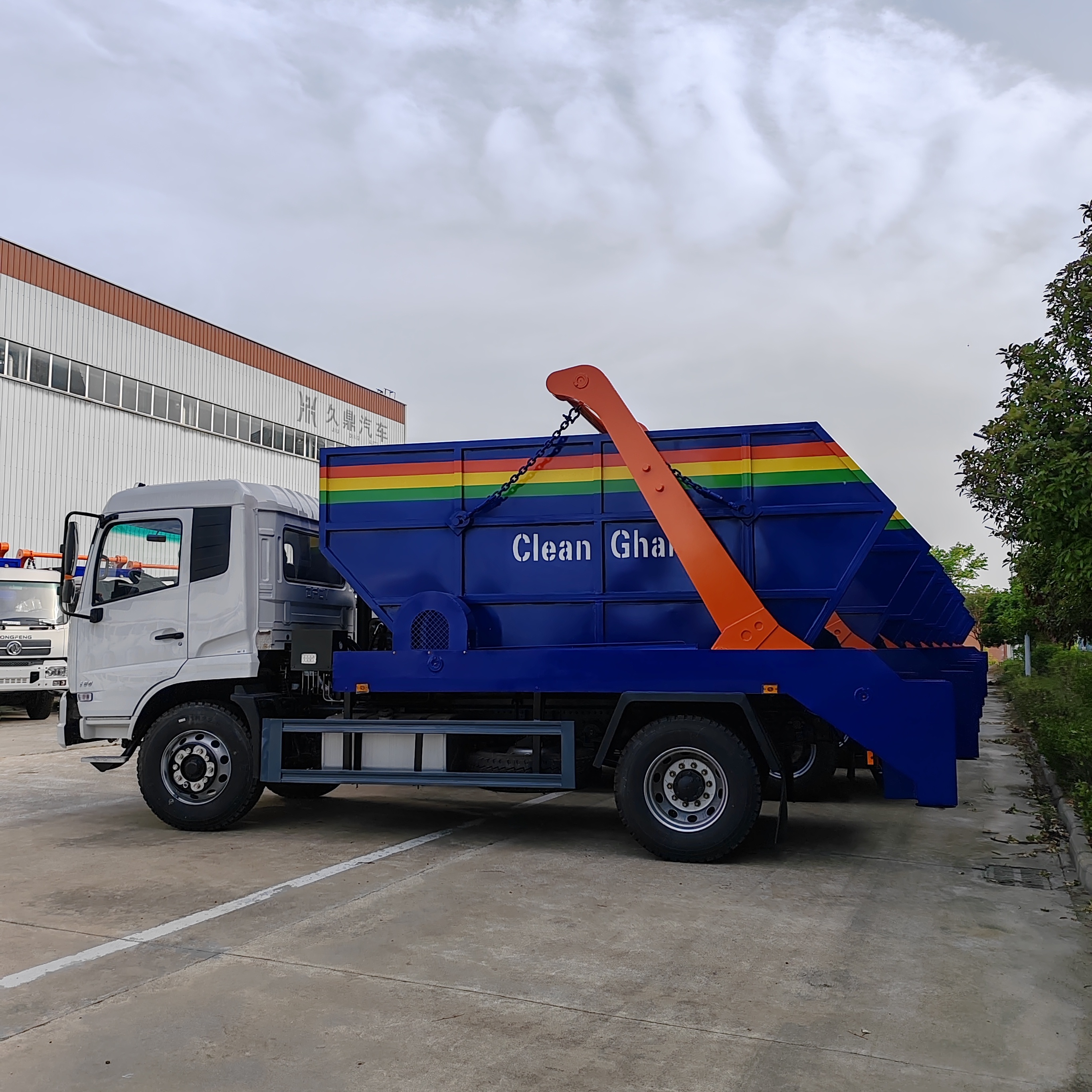 dumpster roll off truck