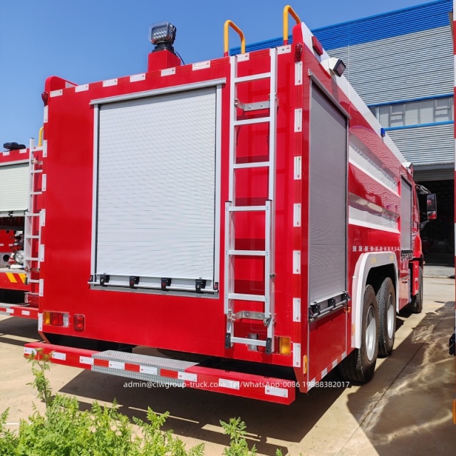 15000l water tank fire truck