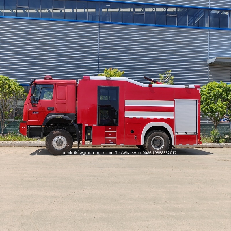 howo fire truck