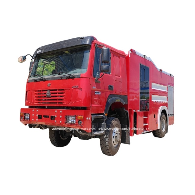 sinotruk howo fire truck