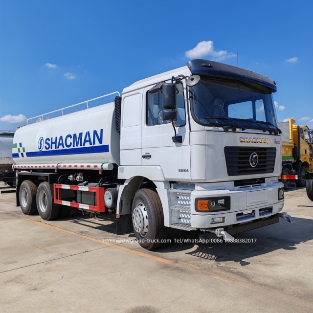 shacman truck water tanker 