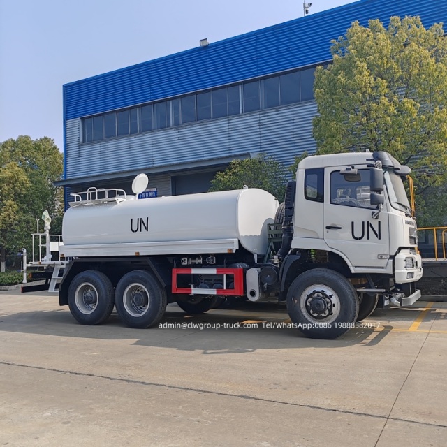 15000l steel water truck