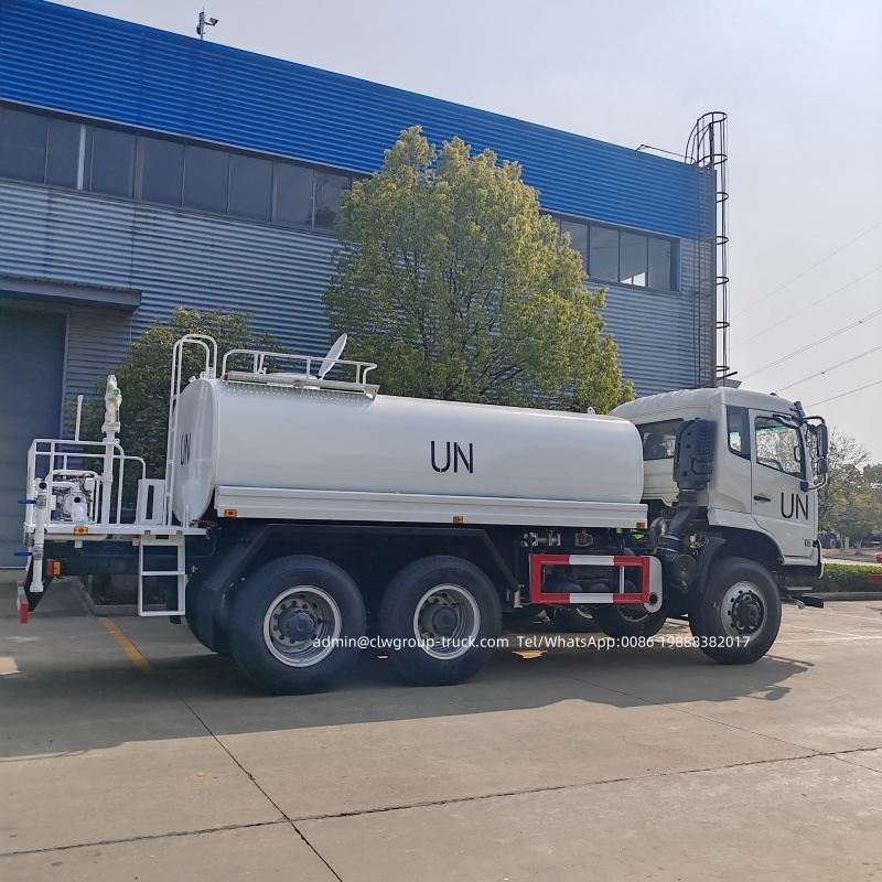 dongfeng tanker truck 6x6