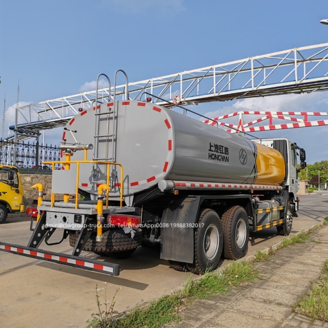 north benz water tank truck with sprinkler