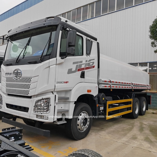 FAW 6x6 water tanker truck