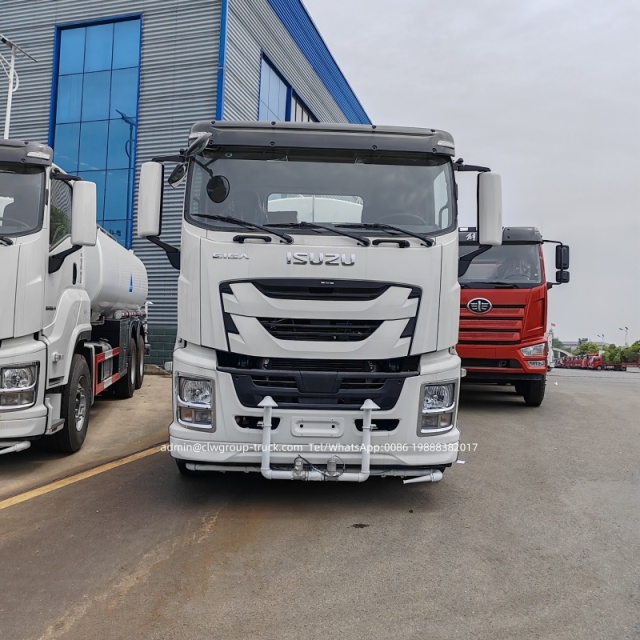 Isuzu 6x4 10 wheeler 20 cubic meters food truck water tank and pump,Chengli Special Automobile Co.,Ltd,Isuzu 6x4 20cubic meters drink water tanker transporter tank