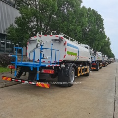 water tank street green garden spraying