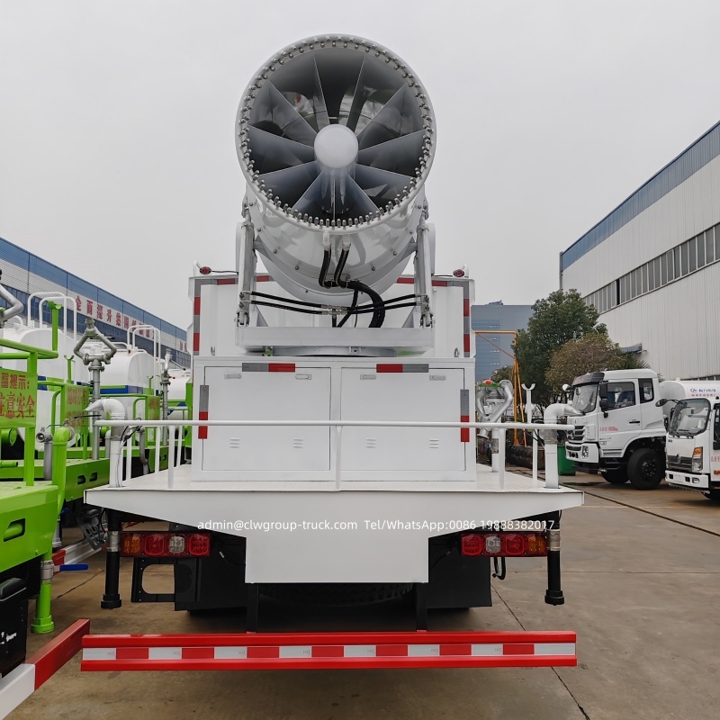 Shacman with weichai engine 240hp water cannon 60m fog mist truck,Chengli Special Automobile Co.,Ltd,Shacman 4X2 6 wheeler garden spraying water spraying truck for sale