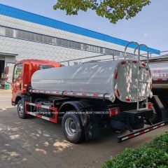 stainless steel water truck 3000 liter euro 4