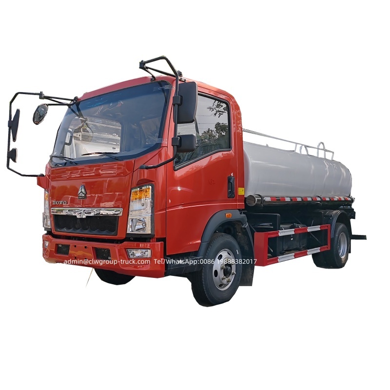 stainless steel water tank truck