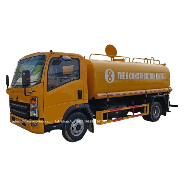 5000l car water tank