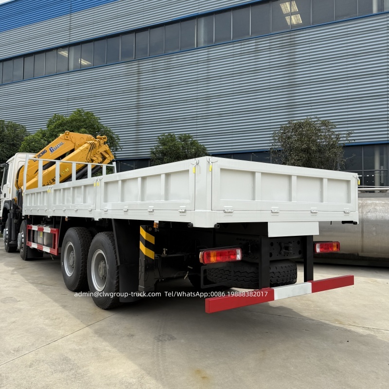 16 ton knuckle boom truck mounted crane