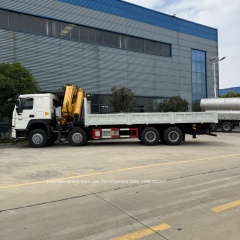 hydraulic folding truck crane