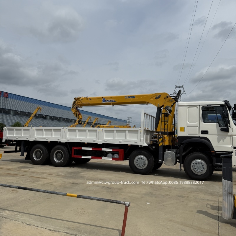 12 ton truck mounted boom crane