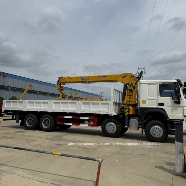 12 ton truck mounted boom crane