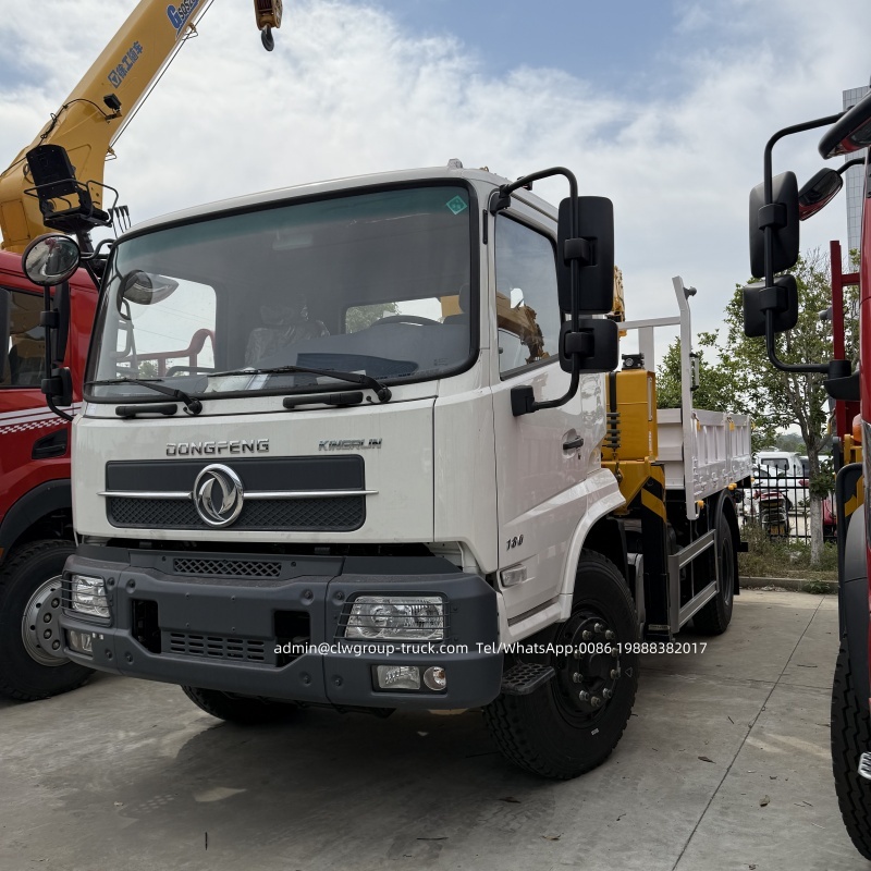 dongfeng xcmg truck mounted crane